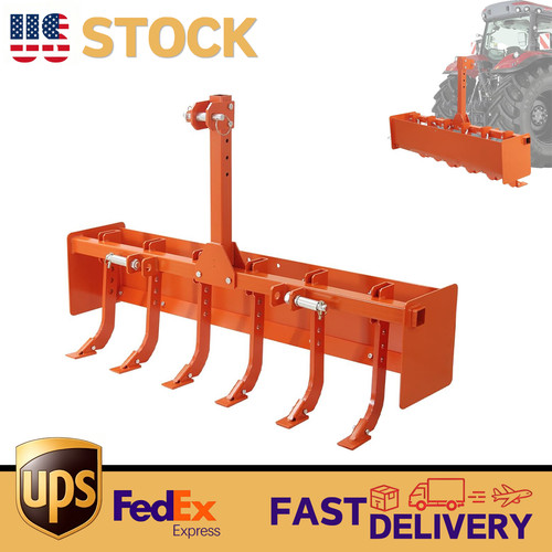 Box blade scraper - scraper, w/
